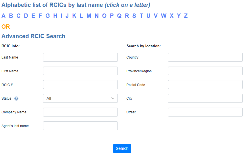 ICCRC SEARCH